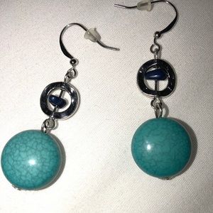 Earrings-turquoise earrings